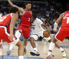 伦纳德28分马瑟林21+10加兰21+6 快船送灰熊3连败